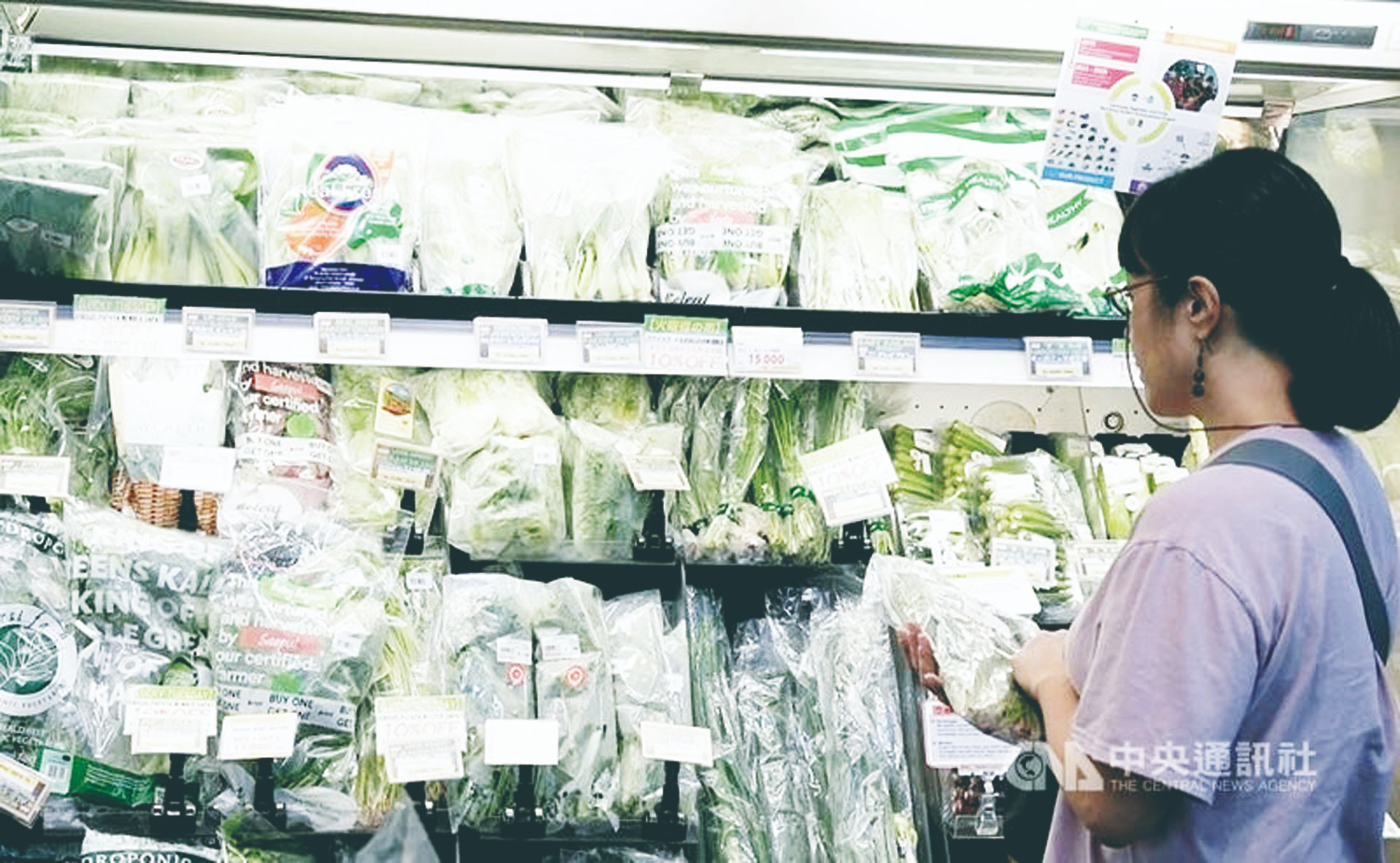 台灣蔬菜進軍印尼高端超市受歡迎