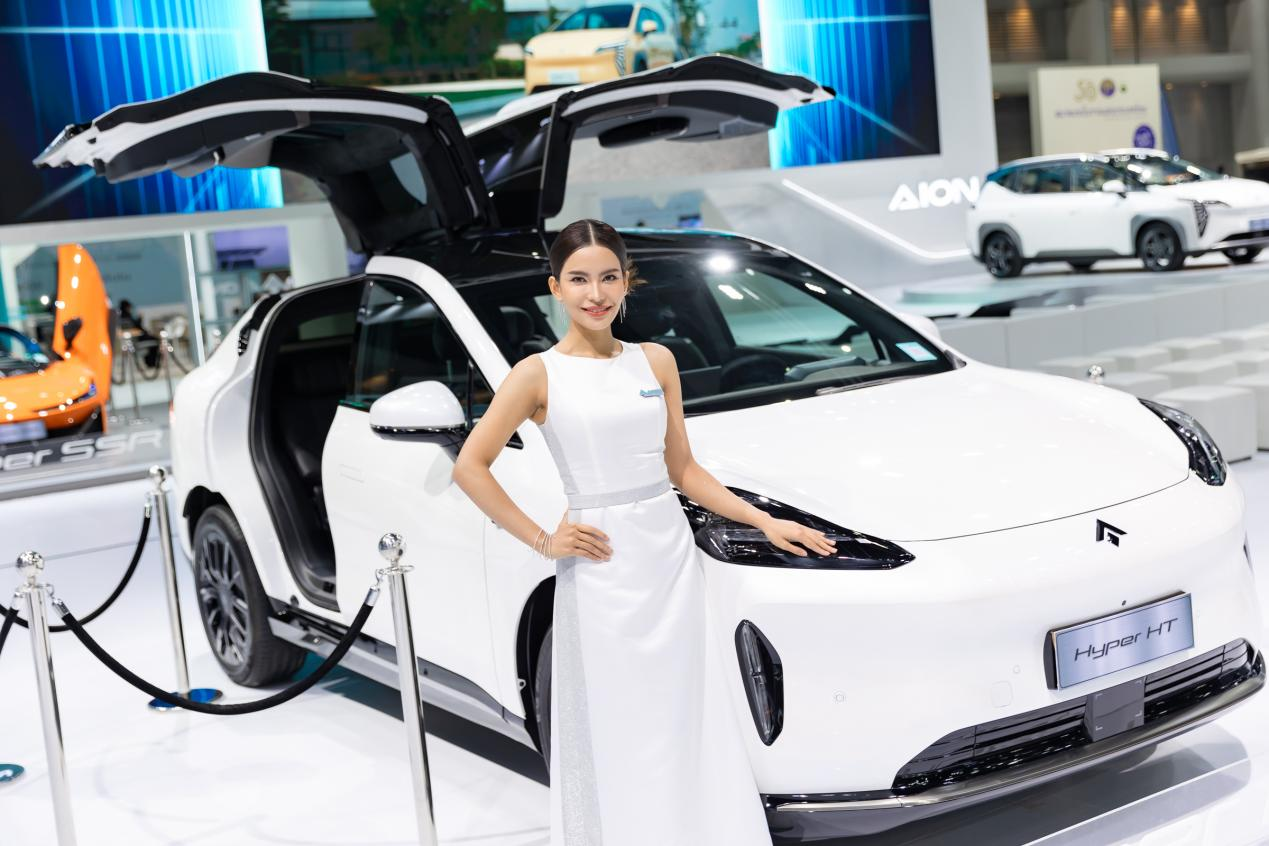 廣汽埃安五箭齊發 驚豔首秀泰國國際汽車博覽會