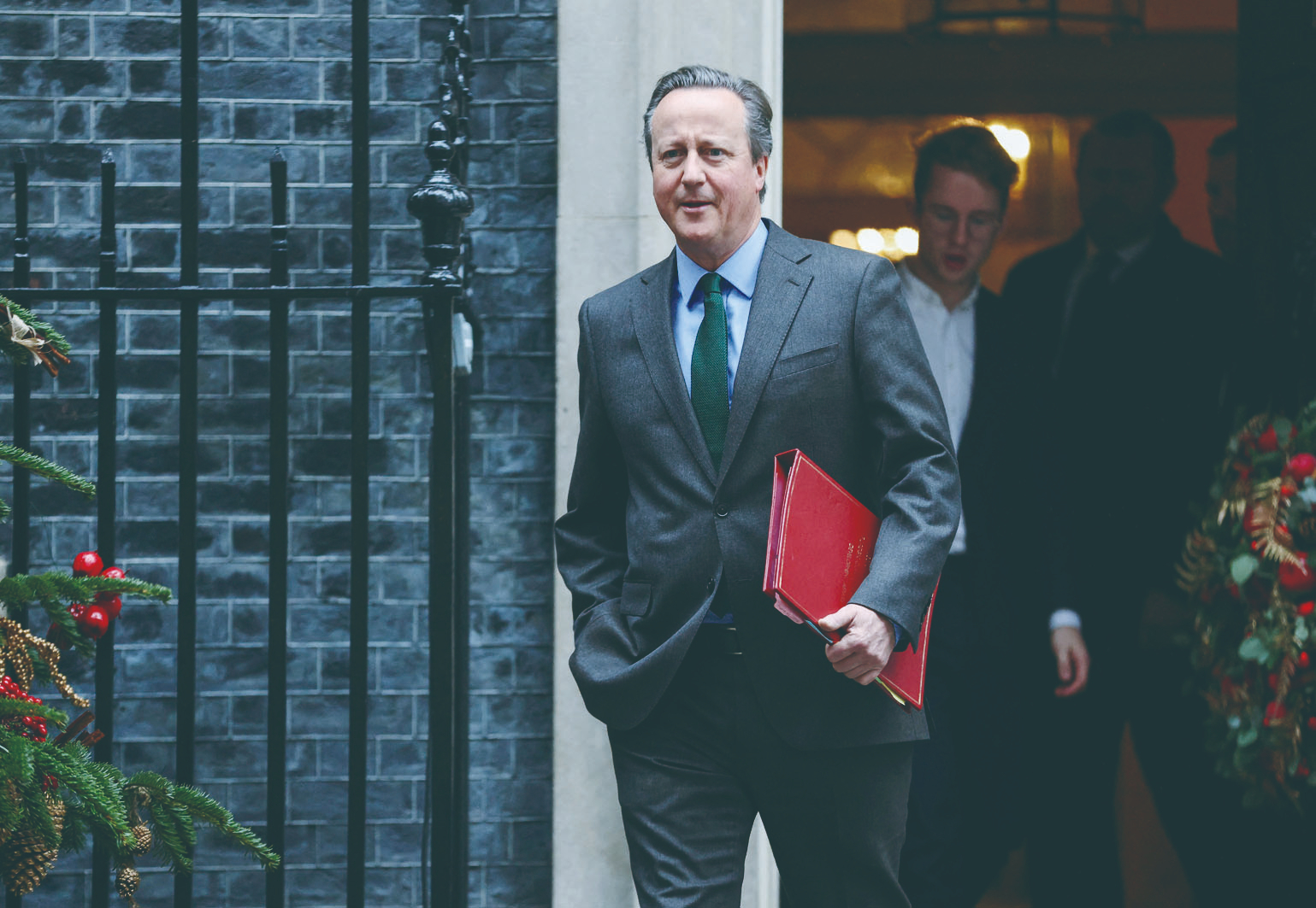 英外相卡麥隆 上任後首度訪美