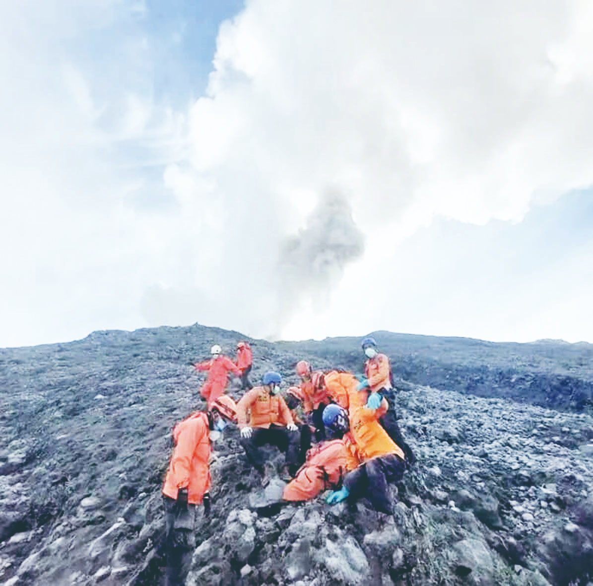 印尼梅拉比火山噴發增至23死