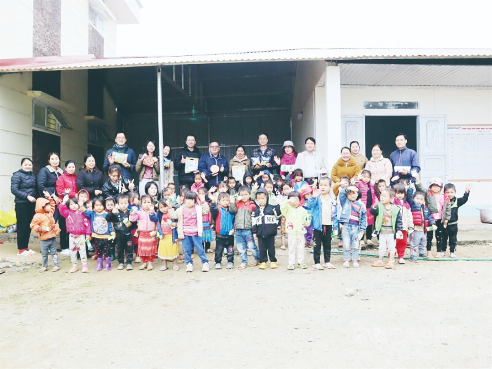 台商蓋廚房餐廳 助越南山區幼兒園