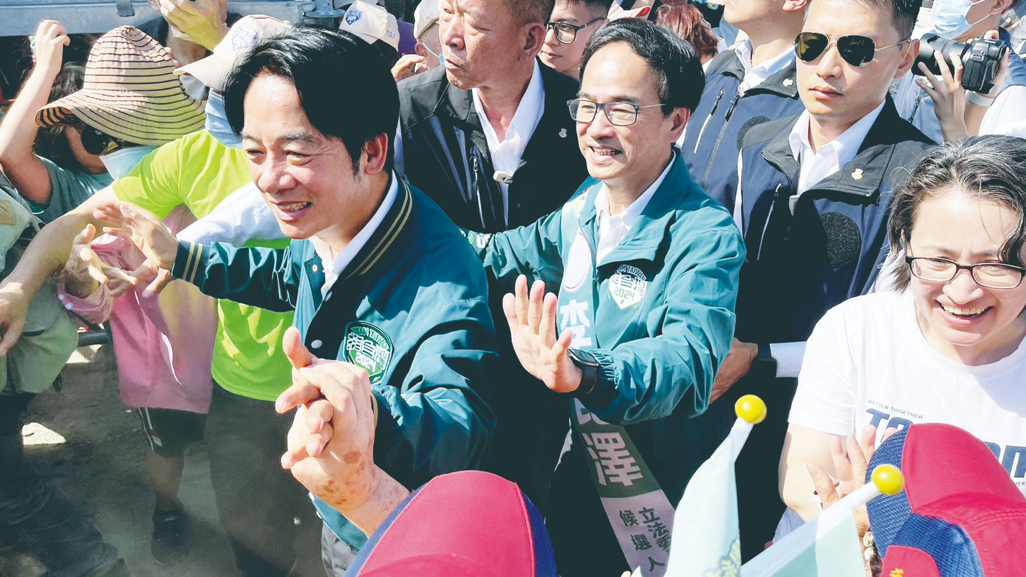 賴：台灣不能走進中國、失去世界