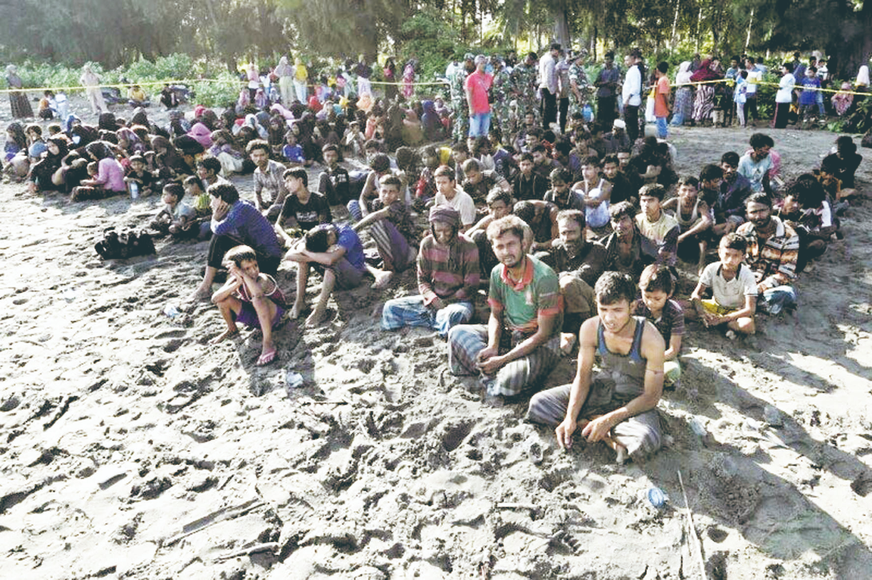 洛興雅人湧進印尼 傳又有400人靠岸