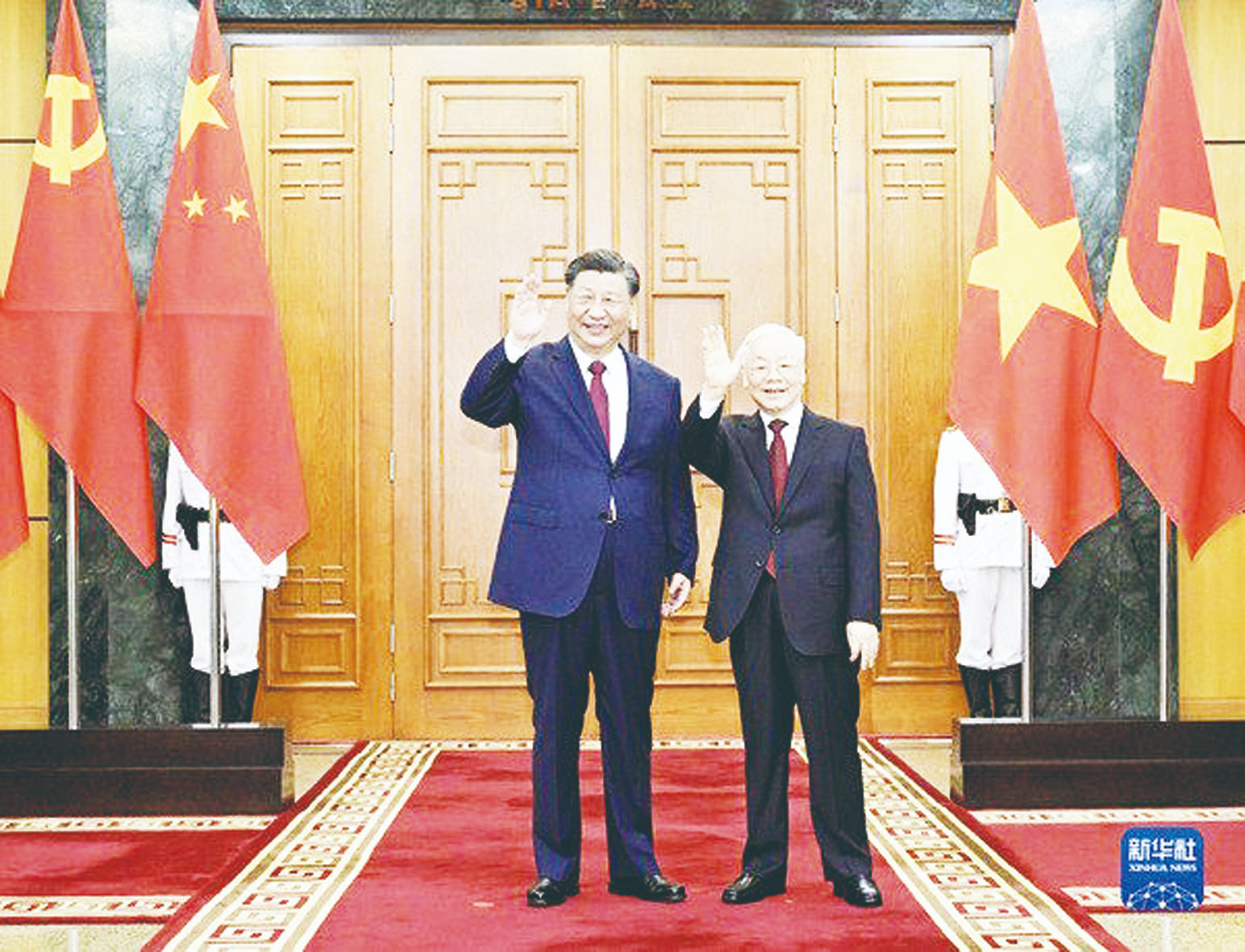 習阮會談 阮：支持中國統一大業