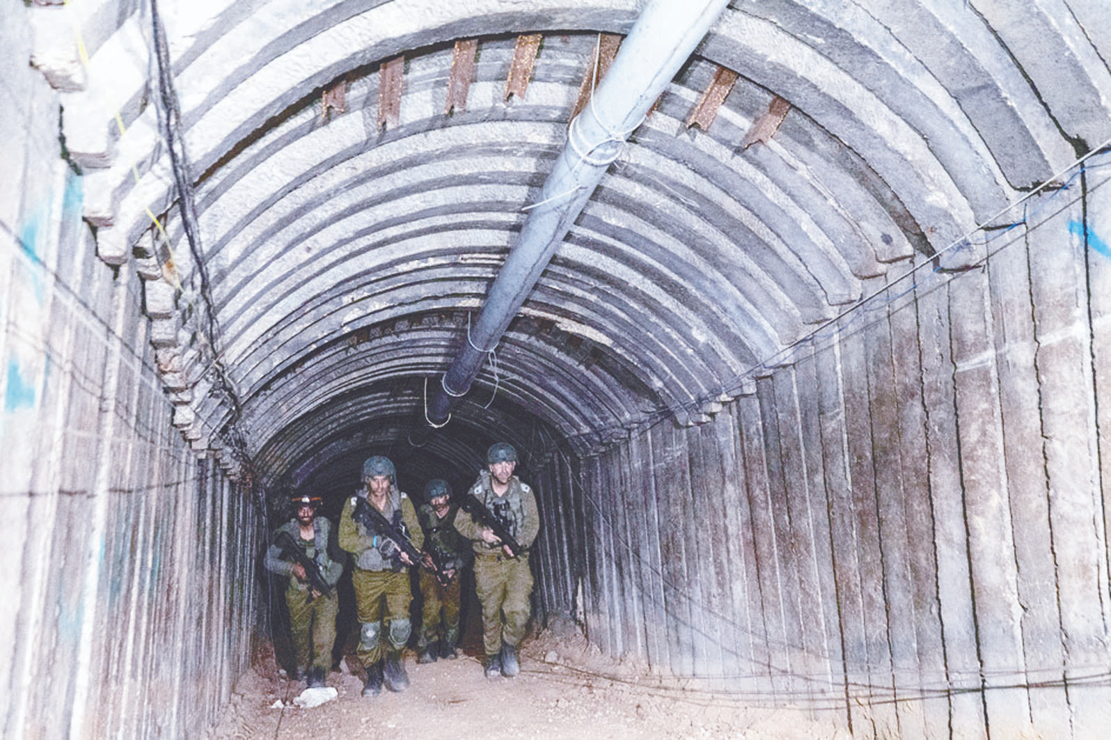 以軍發現大型隧道 可行汽車