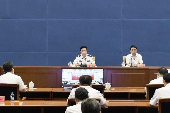 打擊芬太尼 陸公安部長與部長視訊