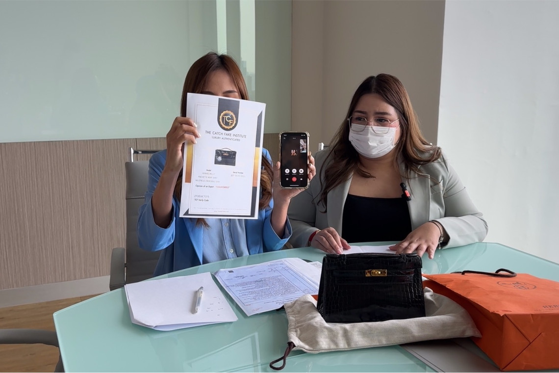 中國遊客網購受騙 買到上百萬愛馬仕假包