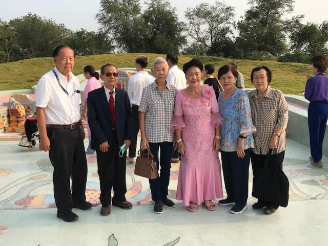 記聯代表黃添城馬素吟黃望舒參加儀式