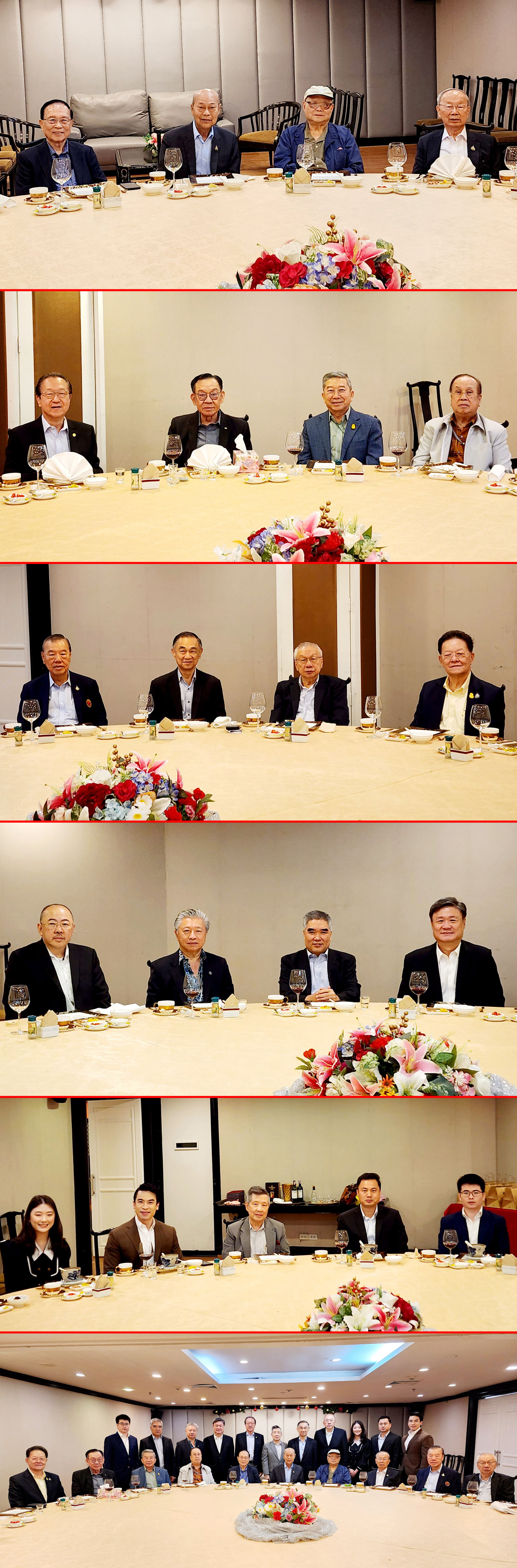 盤谷銀行前顧問周英亮宴請僑社好友
