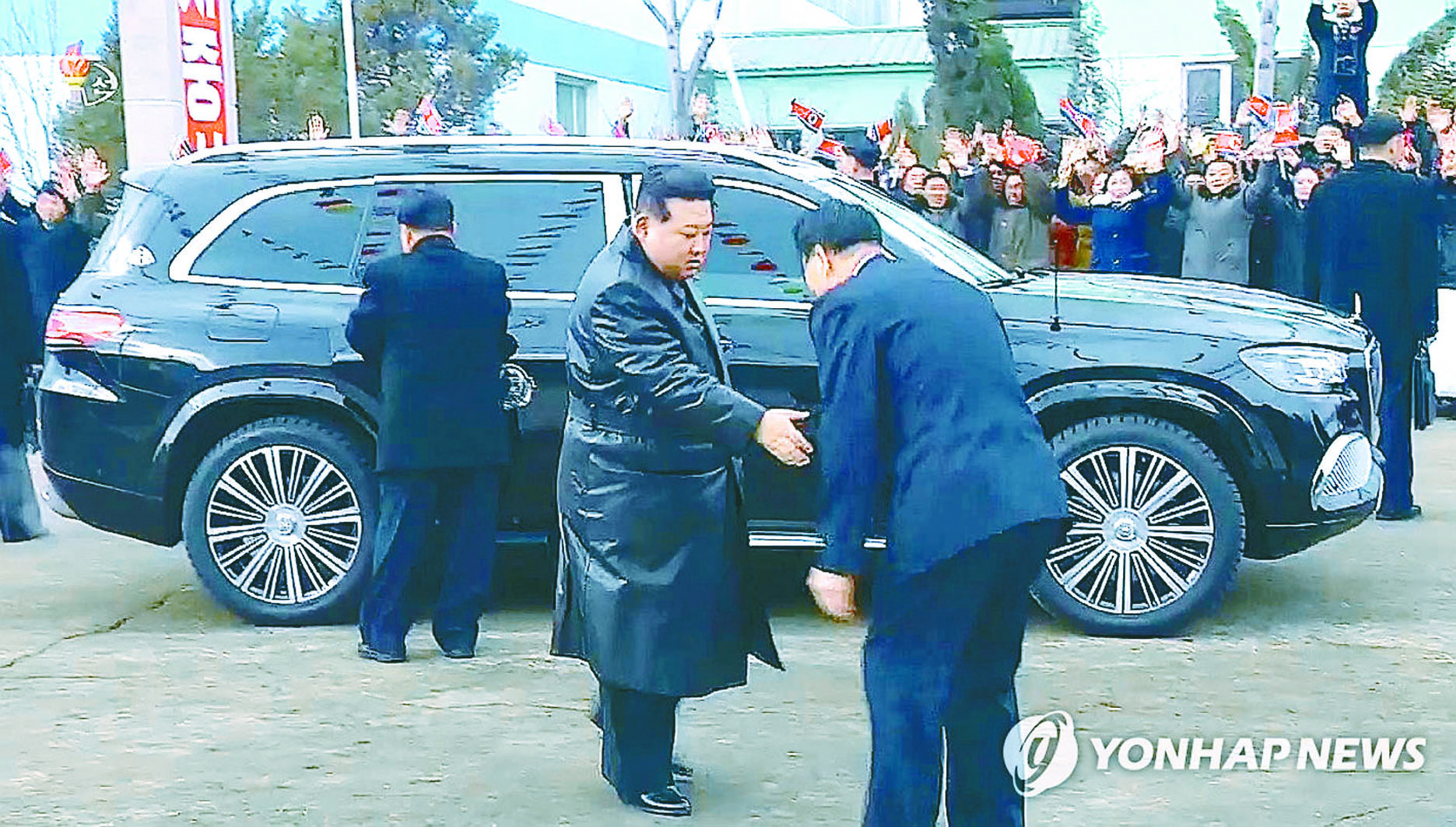 制裁無效？金正恩換坐賓士頂級SUV