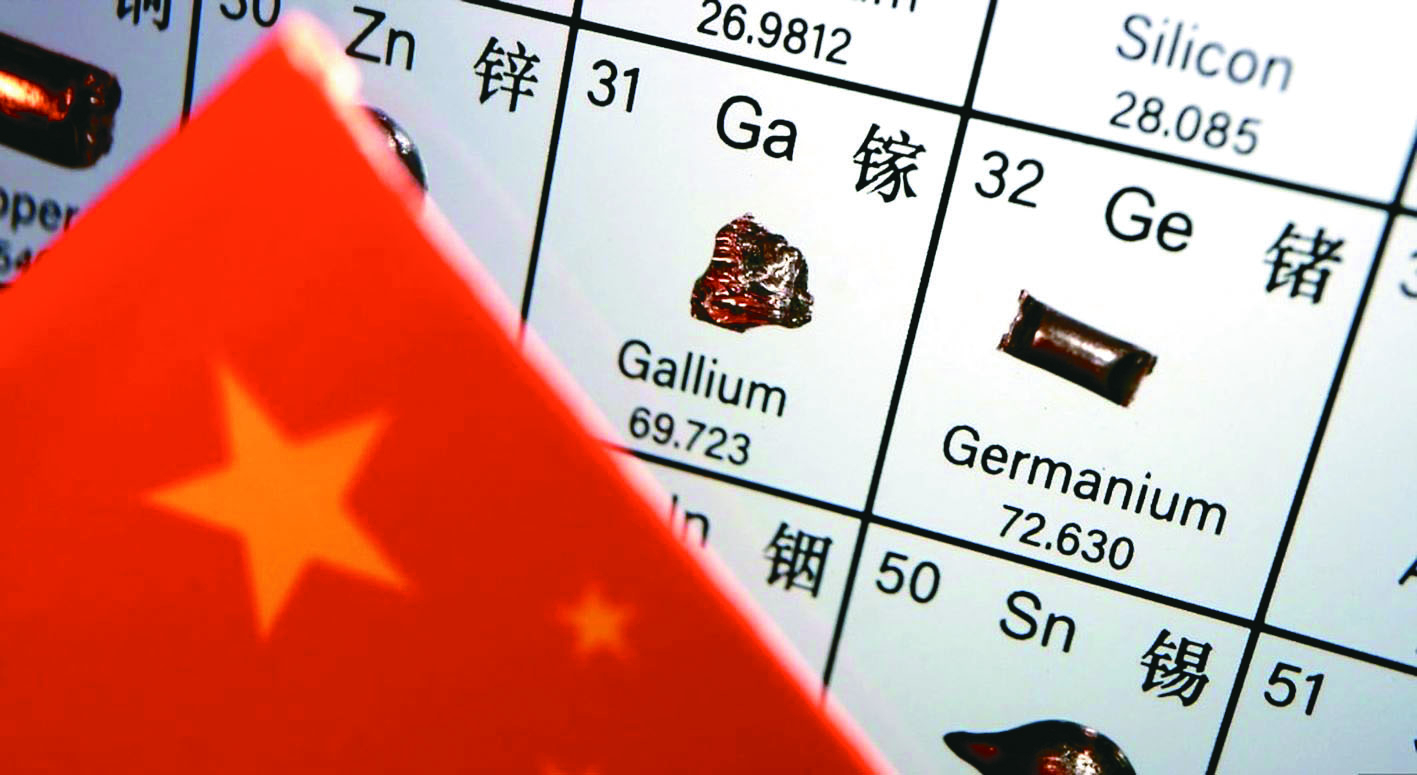報復美 中去年鎵出口大減2/3