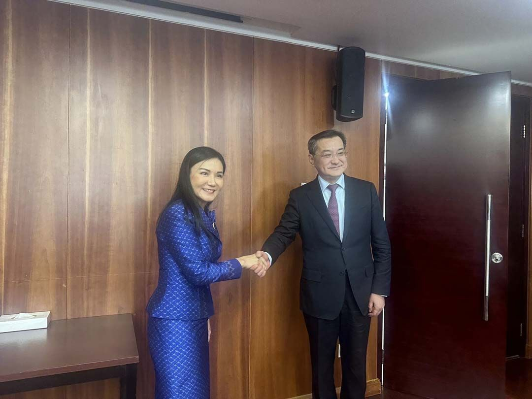 貿易代表會見中國商部副部長 重申泰中貿易關係