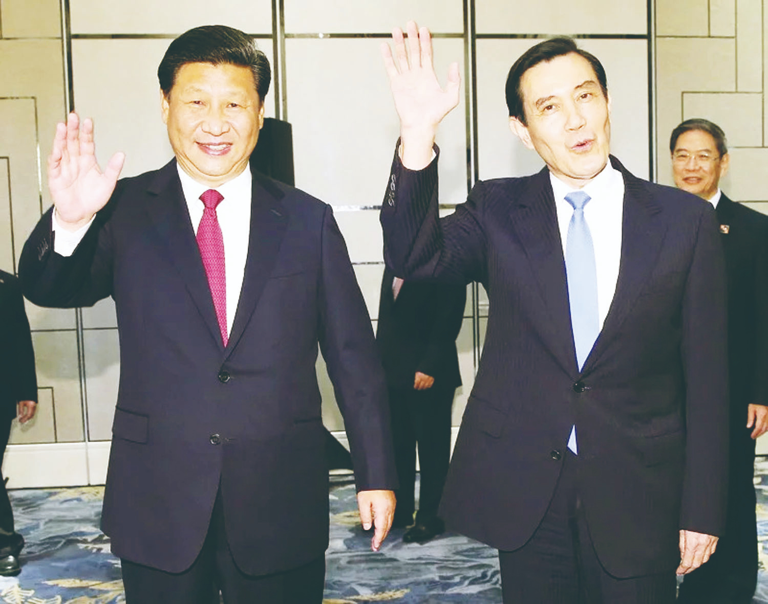 馬英九再登陸 是否會習受關注