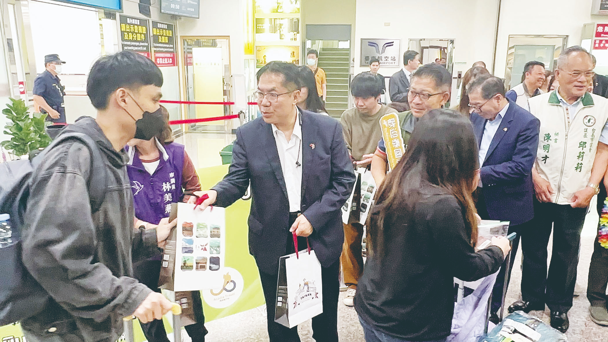 苦等半年 台南再迎國際航線直航