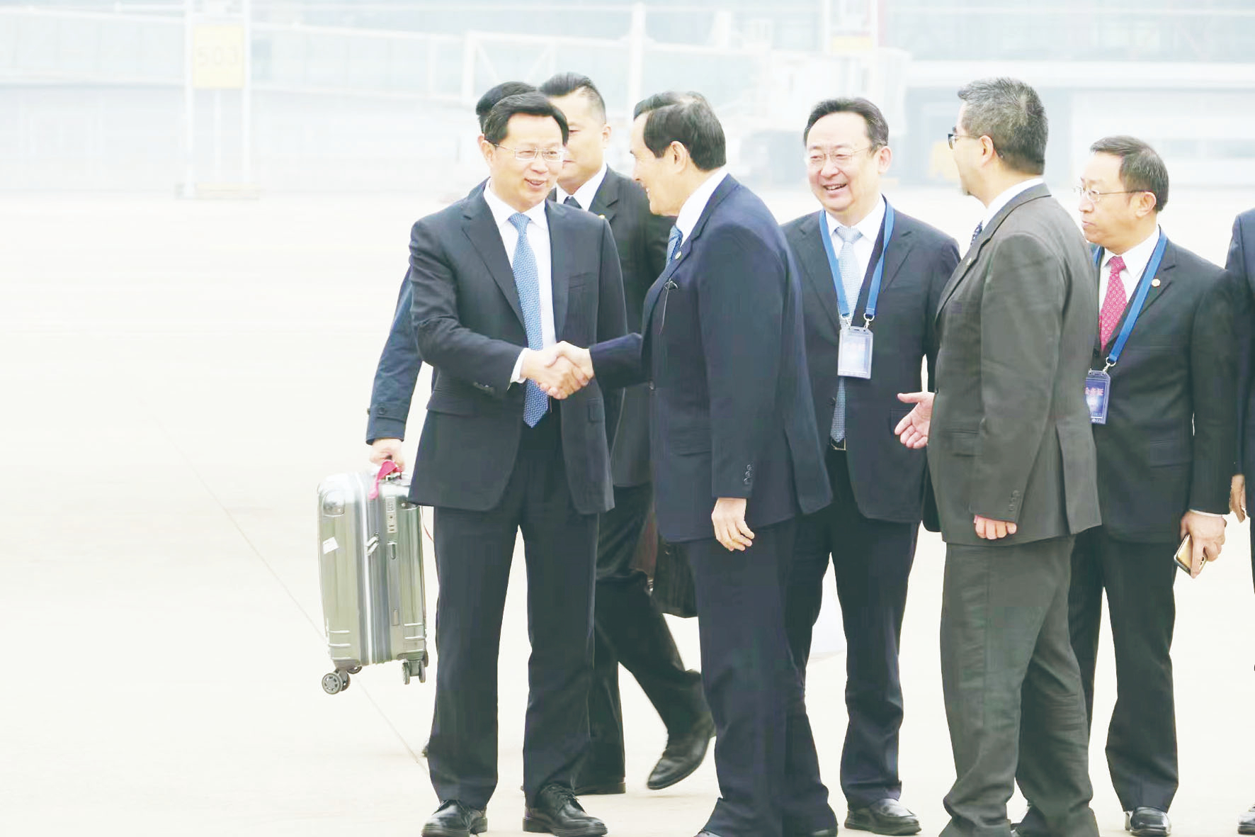 馬定位前元首歷史高度 為台人發聲