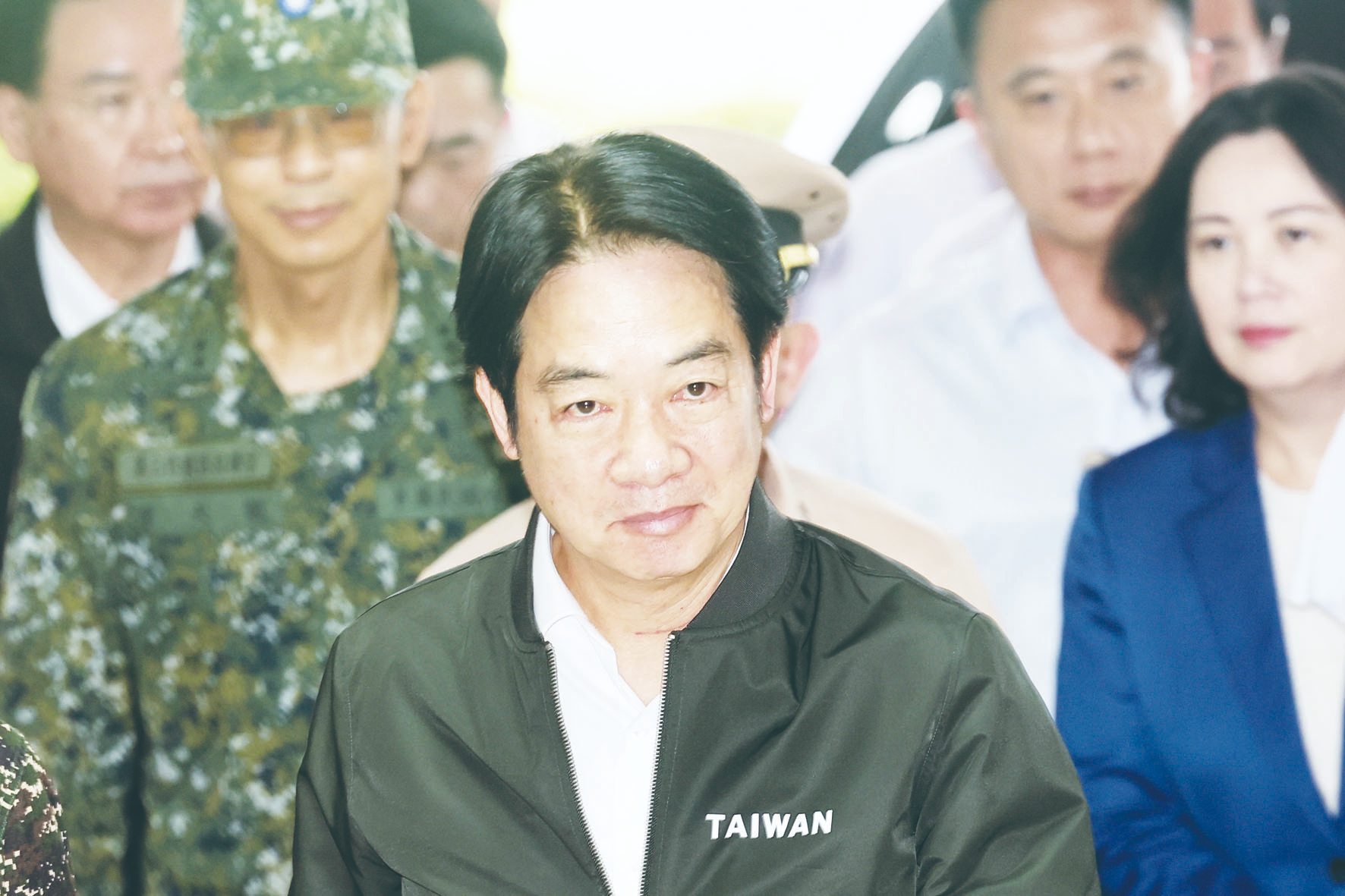 賴清德:面對威脅 展現護台決心