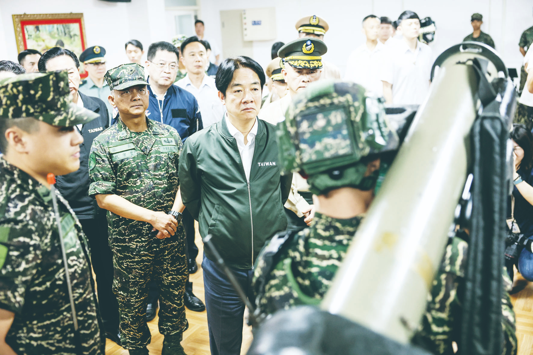 賴清德：面對威脅 展現護台決心
