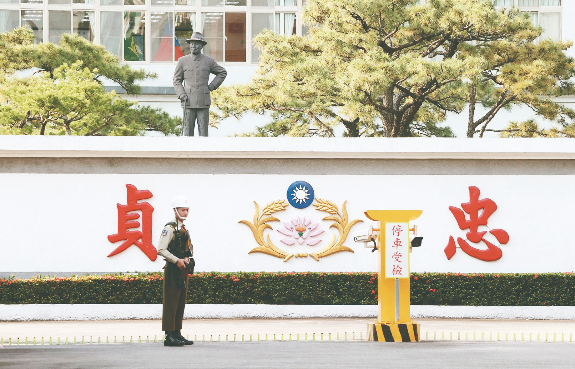 遷移軍營蔣銅像? 防長:暫無規畫