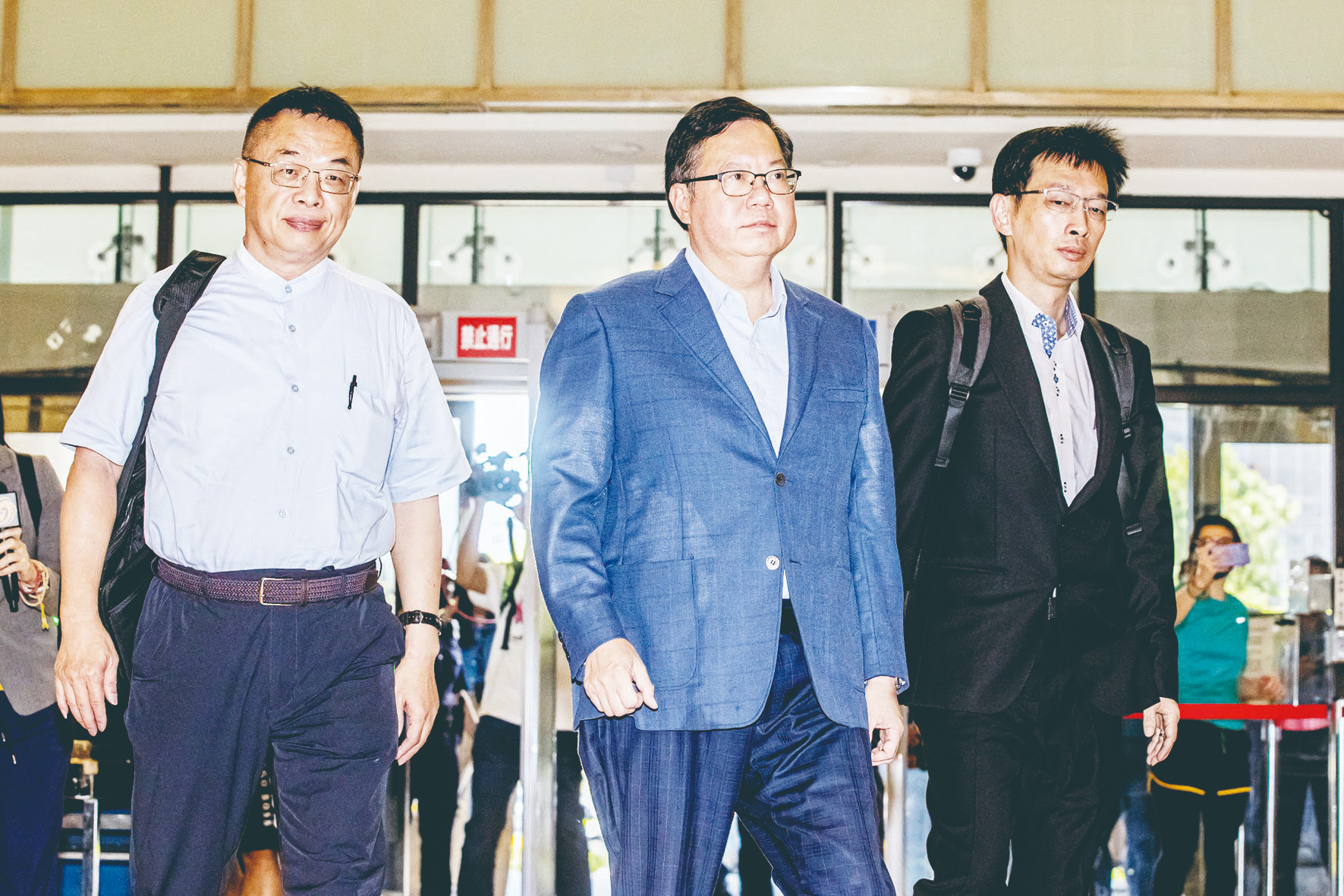 涉貪重開羈押庭 鄭文燦1200萬交保