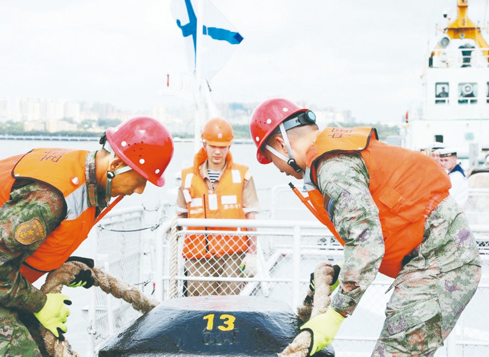 中俄南海軍演 假想摧毀敵方潛艦