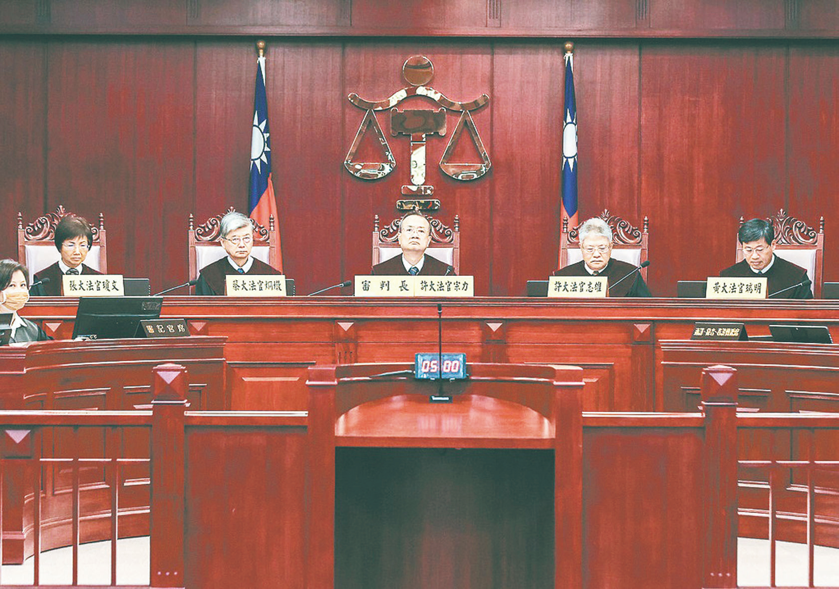 親綠民調:逾5成民眾 不信大法官能中立