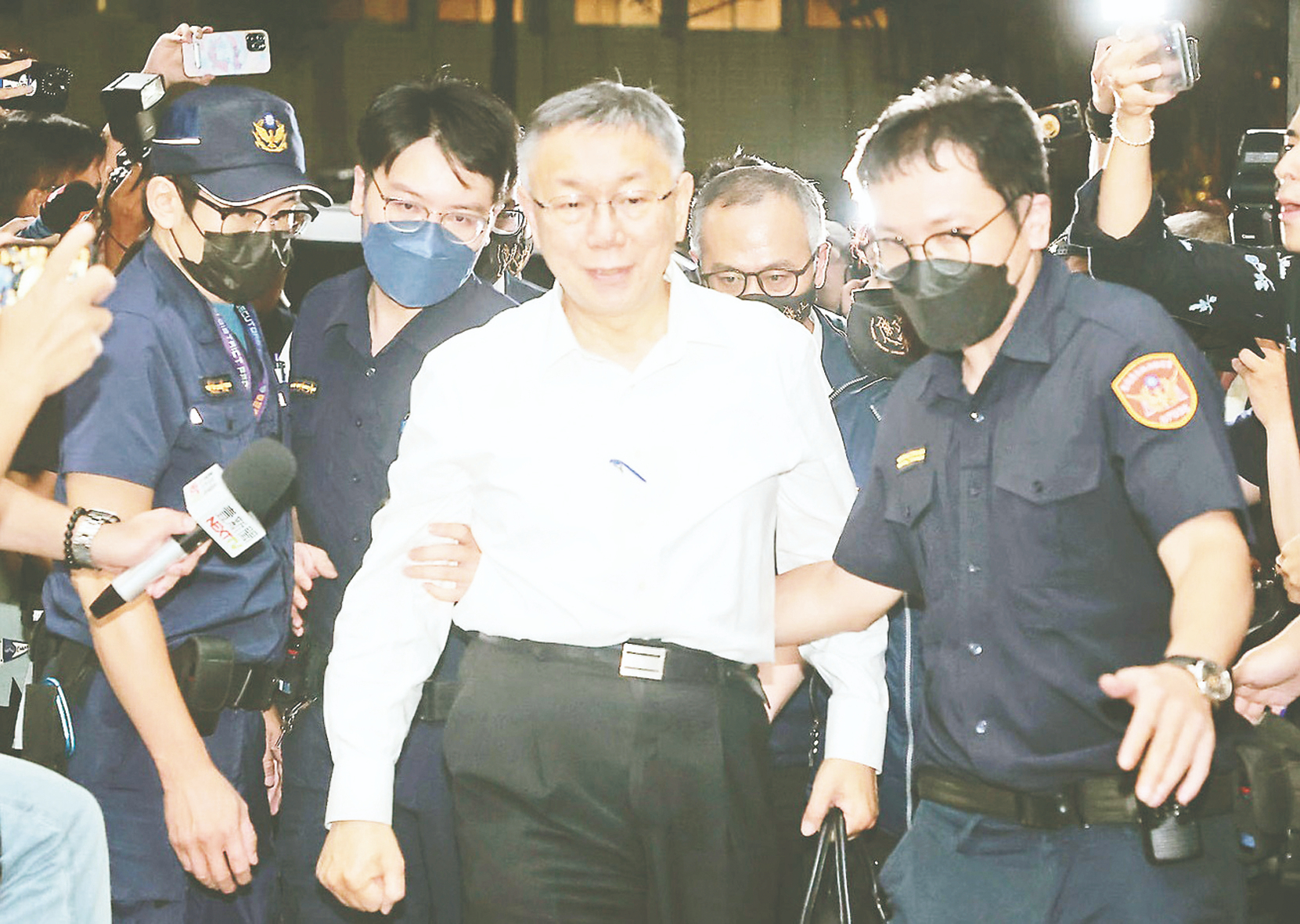 涉圖利、收賄 柯文哲遭聲押禁見
